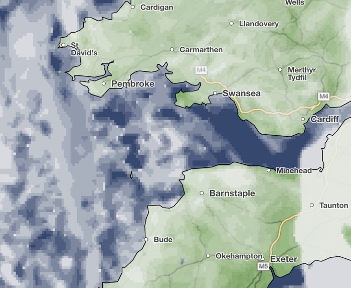 Met Office cloud imagery